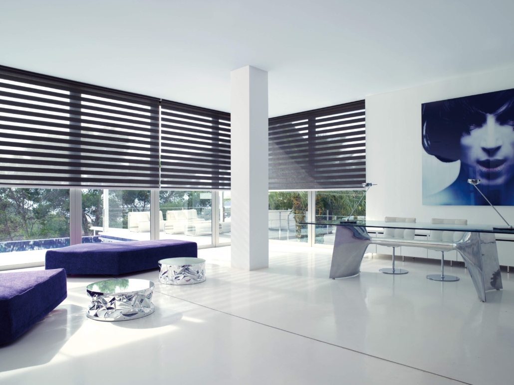 dag en nacht rolgordijnen als raambekleding